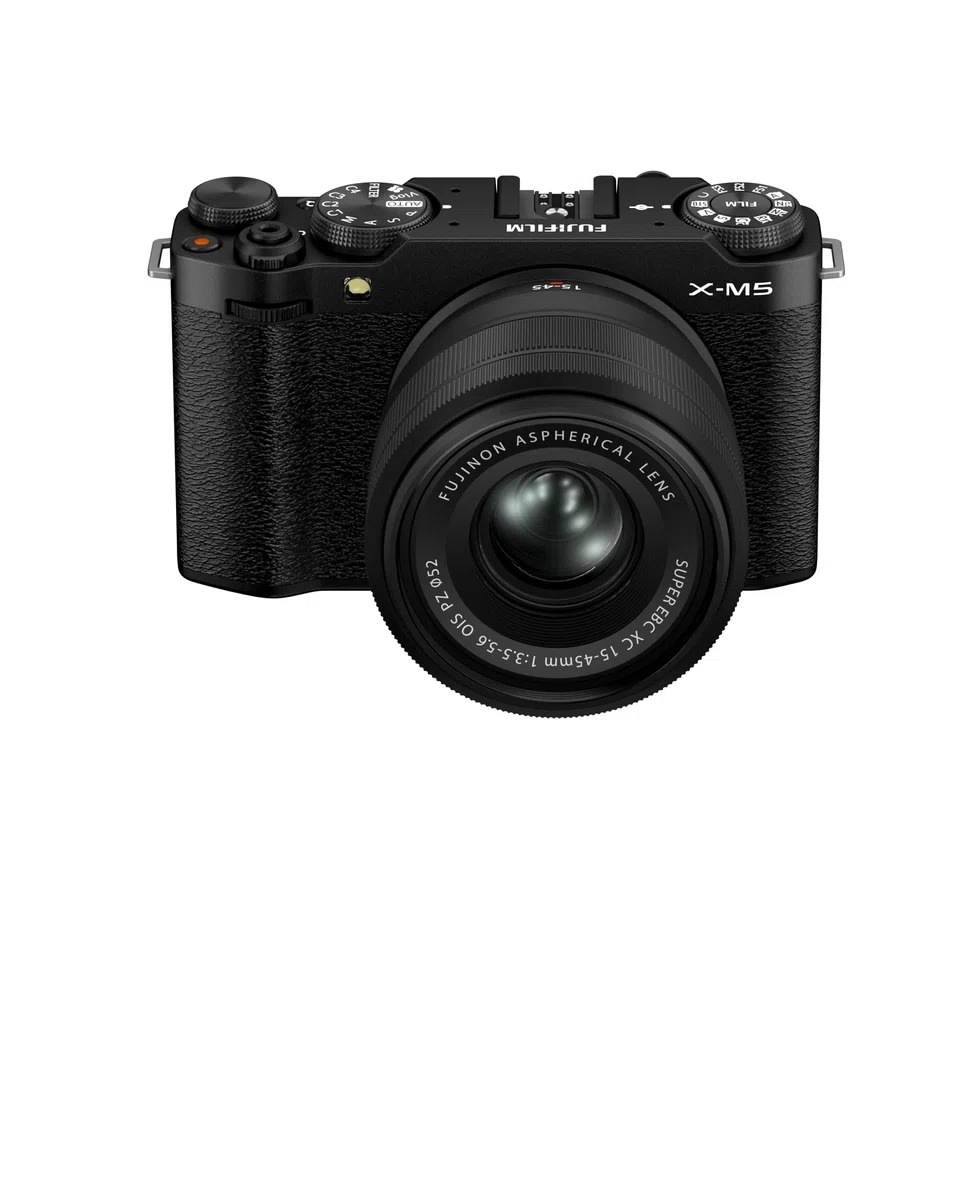 FUJIFILM X-M5 + XC15-45mm Kit schwarz