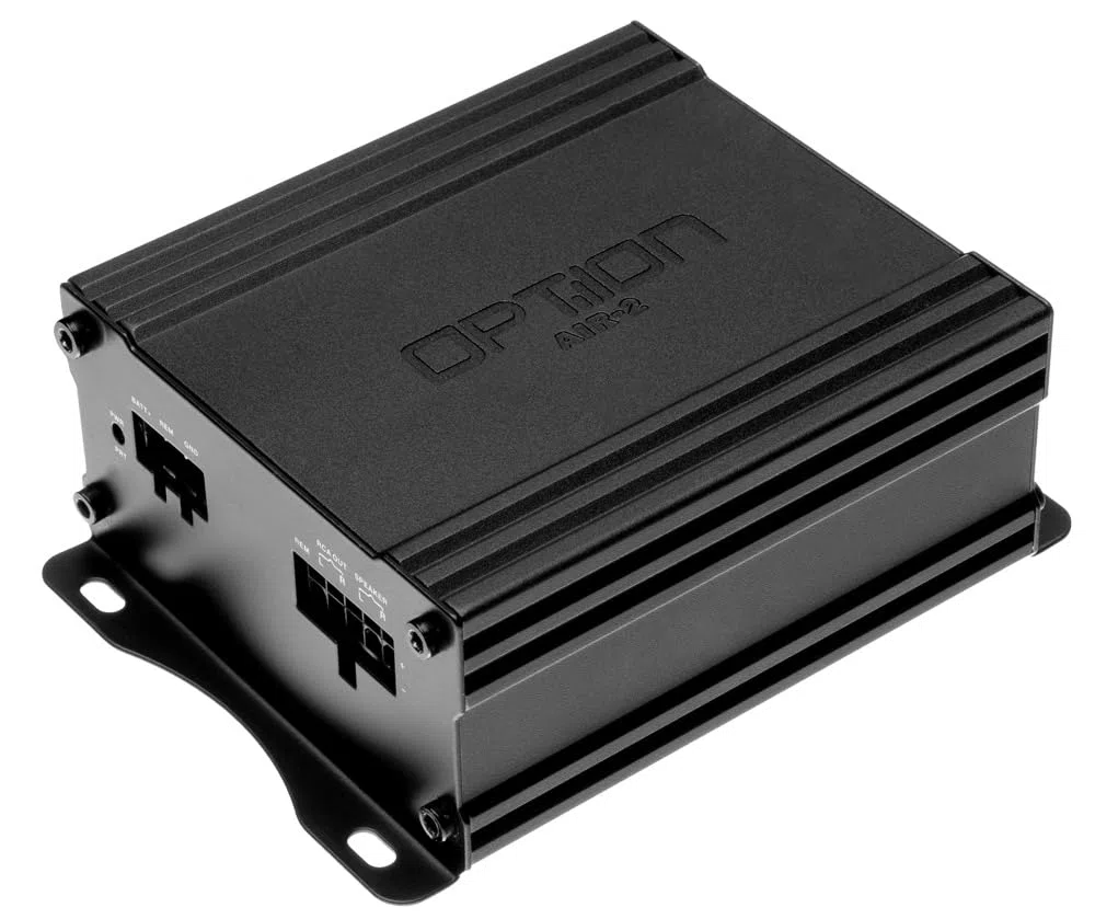 OPTION AIR-2 Verstärker | Kompakte 2-Kanal Class D Mini Digital Endstufe