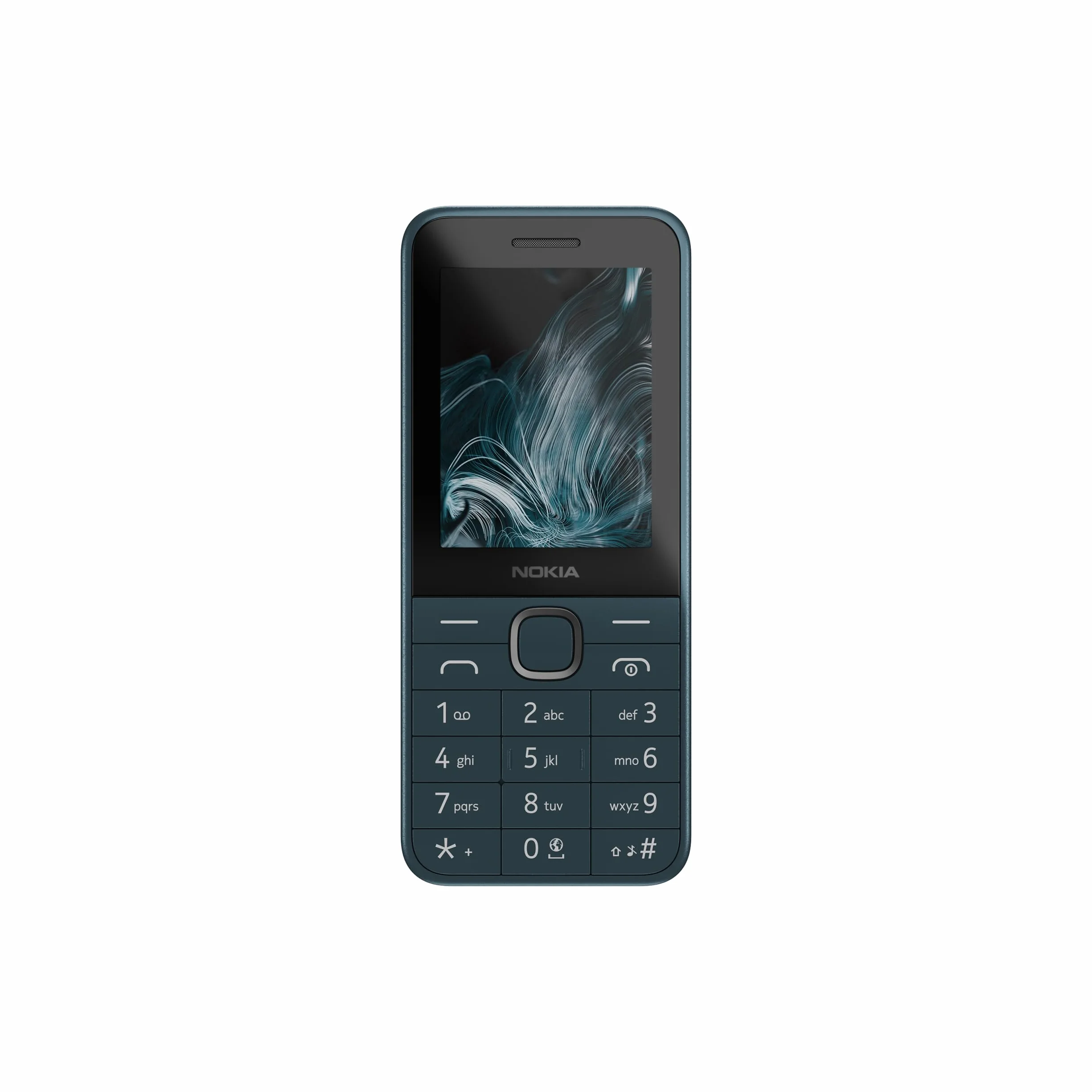 Nokia 225 4G Feature-Phone bietet Dual-SIM, EIN 2,4"-Display, eine VGA-Kamera, Cloud-Apps, einen 1450mAh Akku, USB Type-C Ladeanschluss, einen 32GB Micro-SD-Slot und Bluetooth 5.0 - Dark Blue