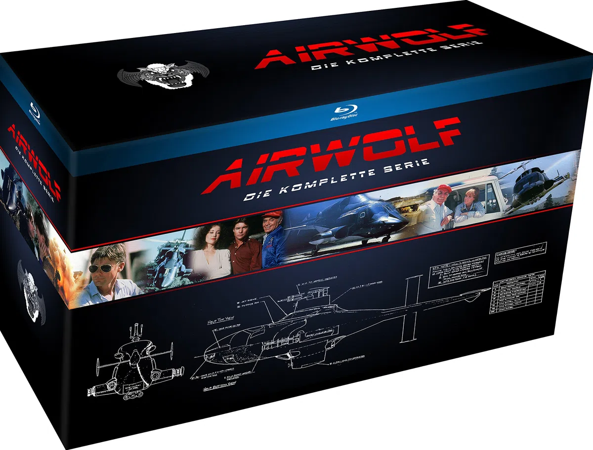 Airwolf - Die komplette Serie [Blu-ray] (exklusiv bei Amazon.de) & Airwolf - Der Kinofilm