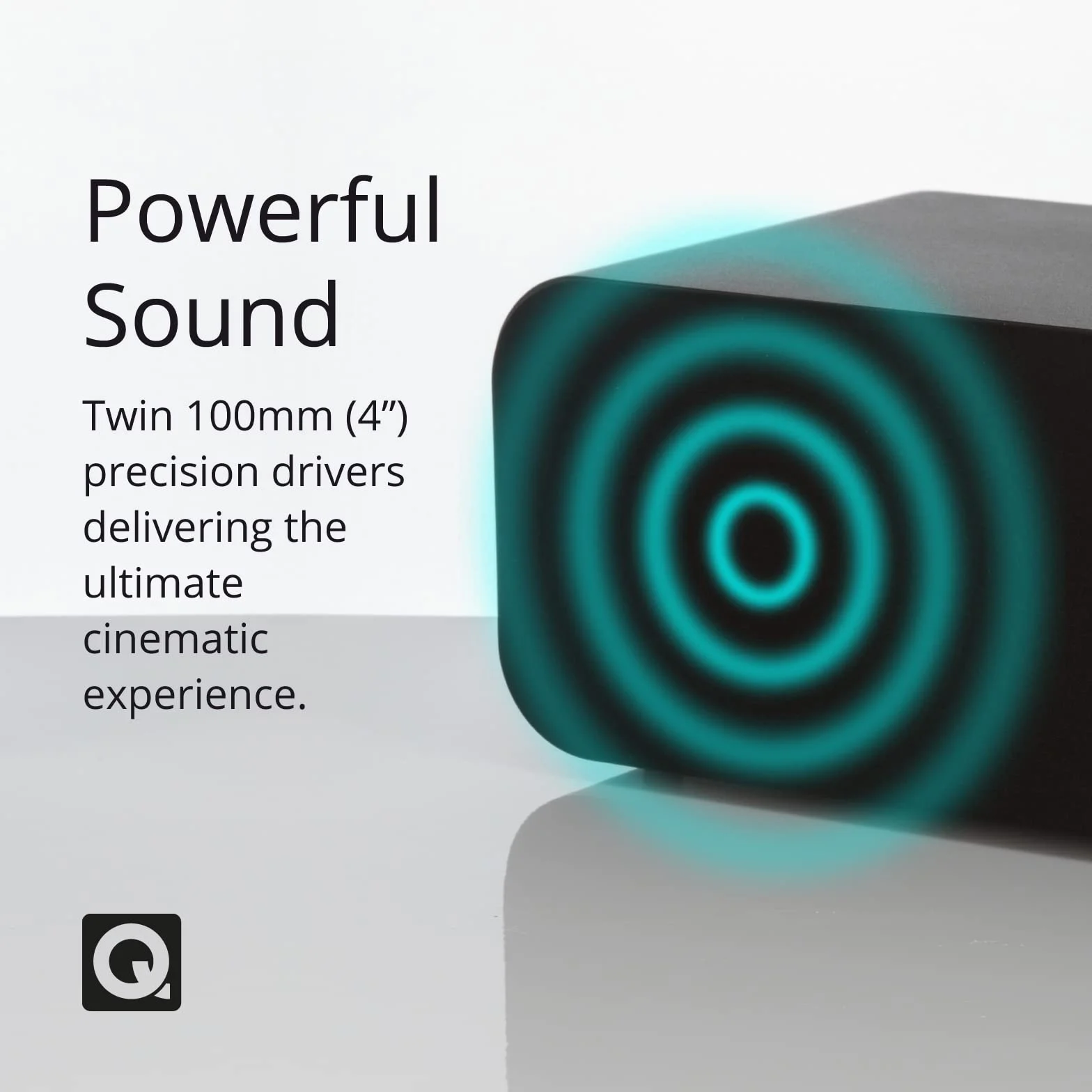 Q Acoustics Centerlautsprecher Q 3090 CI Weiß