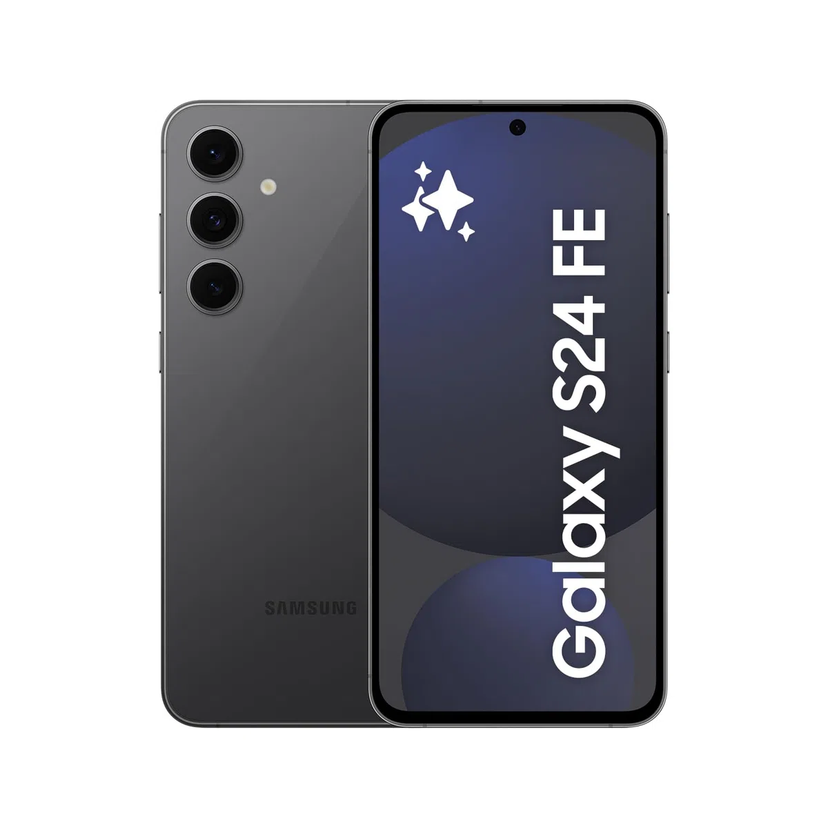 Samsung Galaxy S24 FE AI Smartphone ohne Vertrag, 8 GB RAM, 128 GB Speicher, 50-MP-Kamera, Graphite