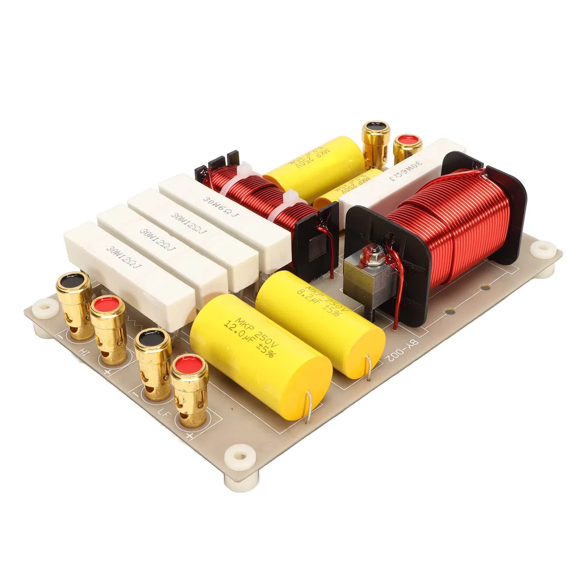Septpenta 2 Wege Crossover Filter, Integrierte Insurance Guard Höhen, Hervorragende Wärmeableitung, 800 W HiFi Teiler für Einzelne 10 Zoll, 12 Zoll, 15 Zoll, 18 Zoll Bühnenlautsprecher