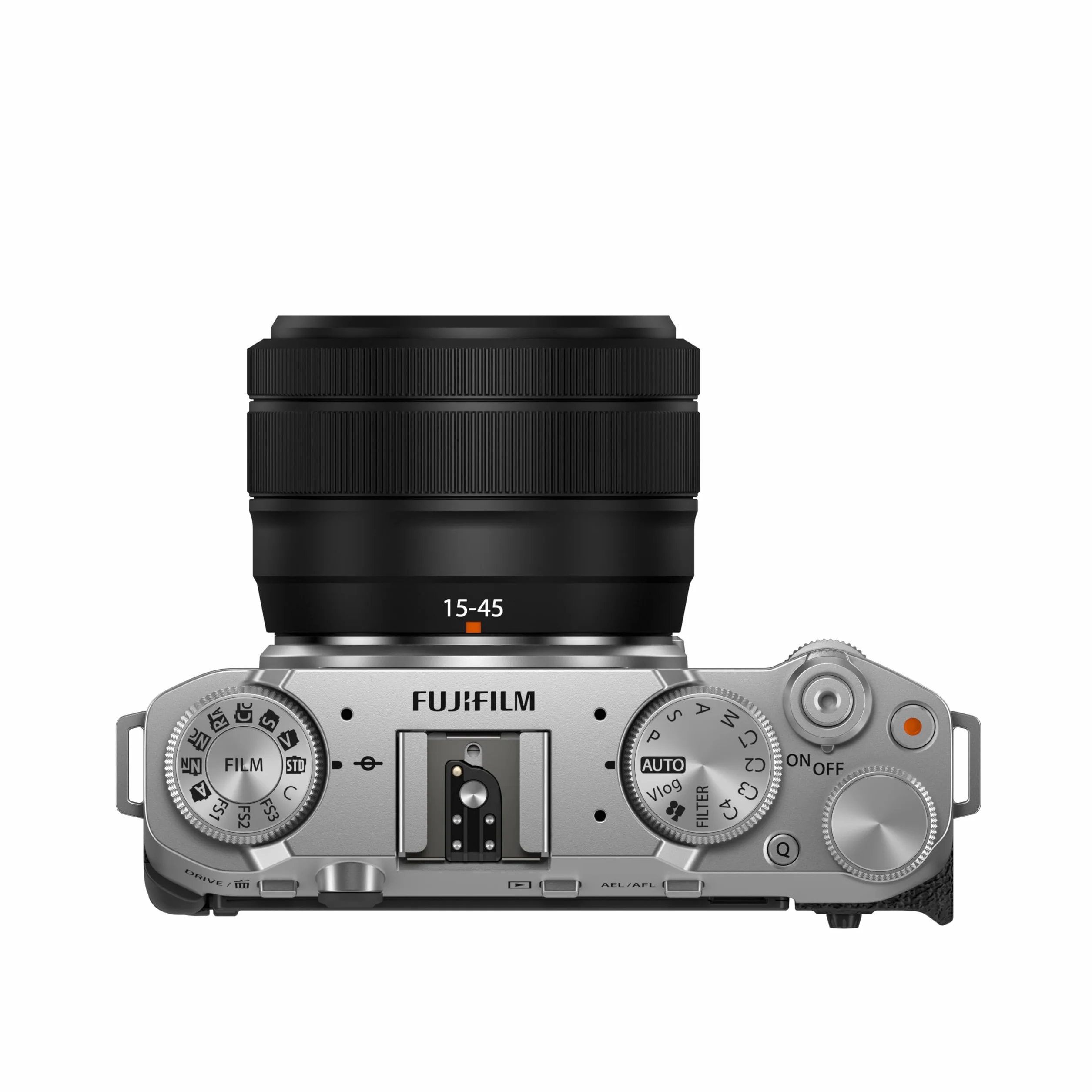 FUJIFILM X-M5 + XC15-45mm Kit Silber