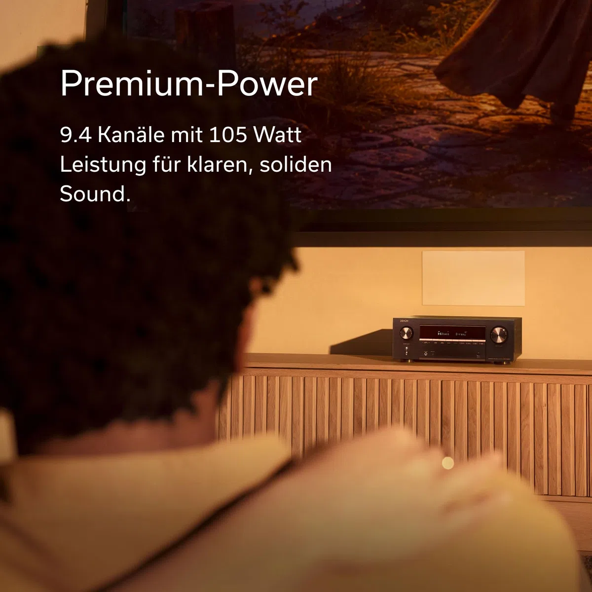 Denon AVC-X3900H 9.4-Kanal AV-Receiver mit Dolby Atmos, DTS:X, AURO-3D, IMAX Enhanced, 6X HDMI 2.1 (8K)