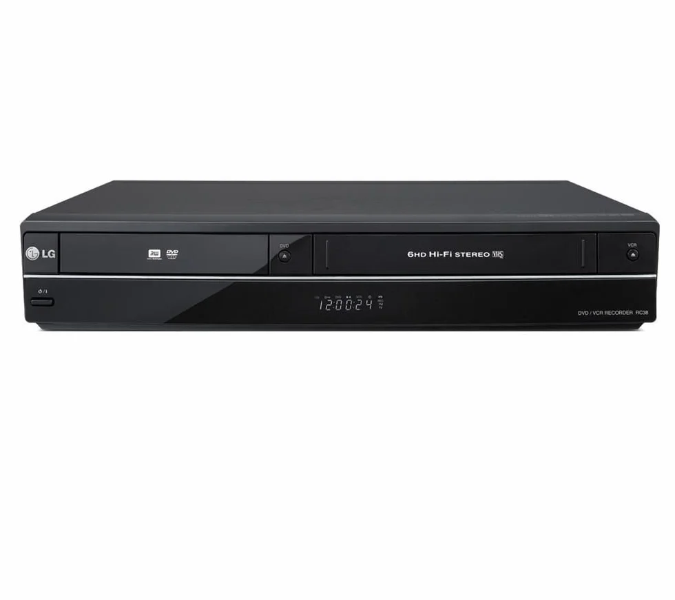 LG RC-388 DVD-Rekorder und Video-Rekorder schwarz