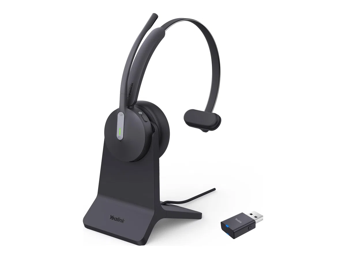 Yealink Headset WH64 Hybrid Mono Teams inkl. Ladeständer
