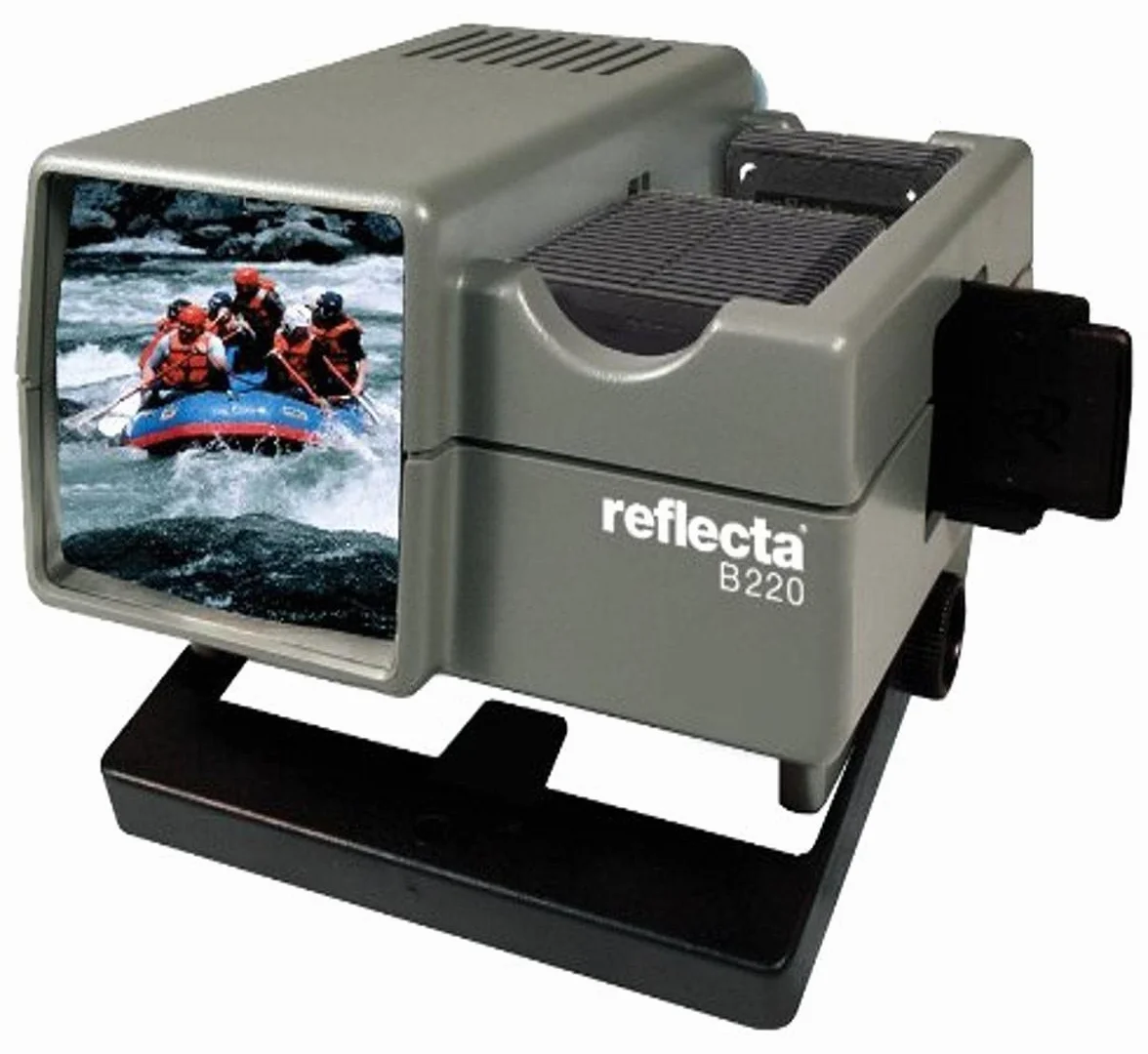Reflecta B 220 Betrachter mit Diawechsler und Schacht