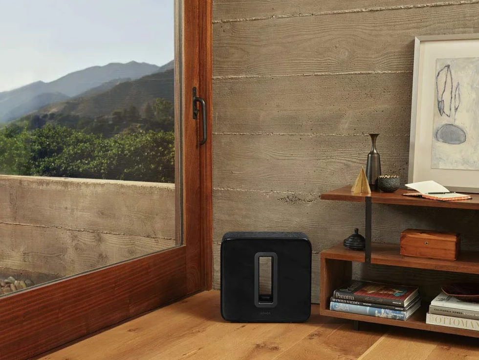 Sonos Sub Gen.3 Schwarz – Leistungsstarker WLAN Subwoofer für tiefe Bässe