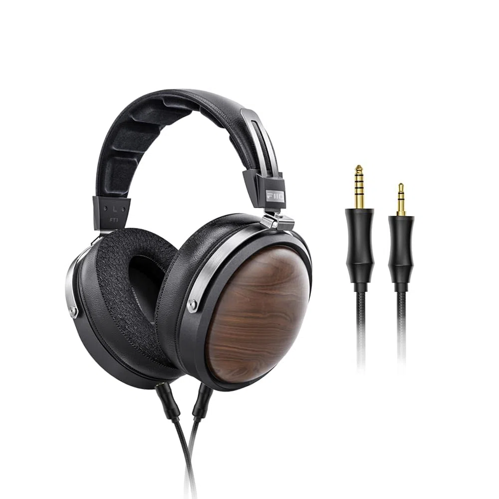 FiiO FT1 32Ω große dynamische Treiber-Kopfhörer mit Massivholzschalen
