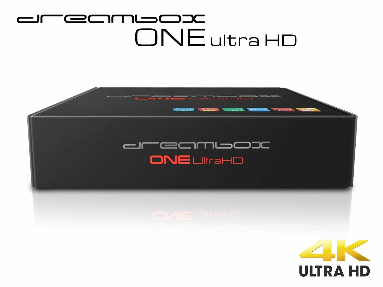 Dreambox One Combo Ultra HD 1x DVB-S2X MIS 1xDVB-C/T2 Tuner 4K 2160p E2 Linux Dual WiFi H.265