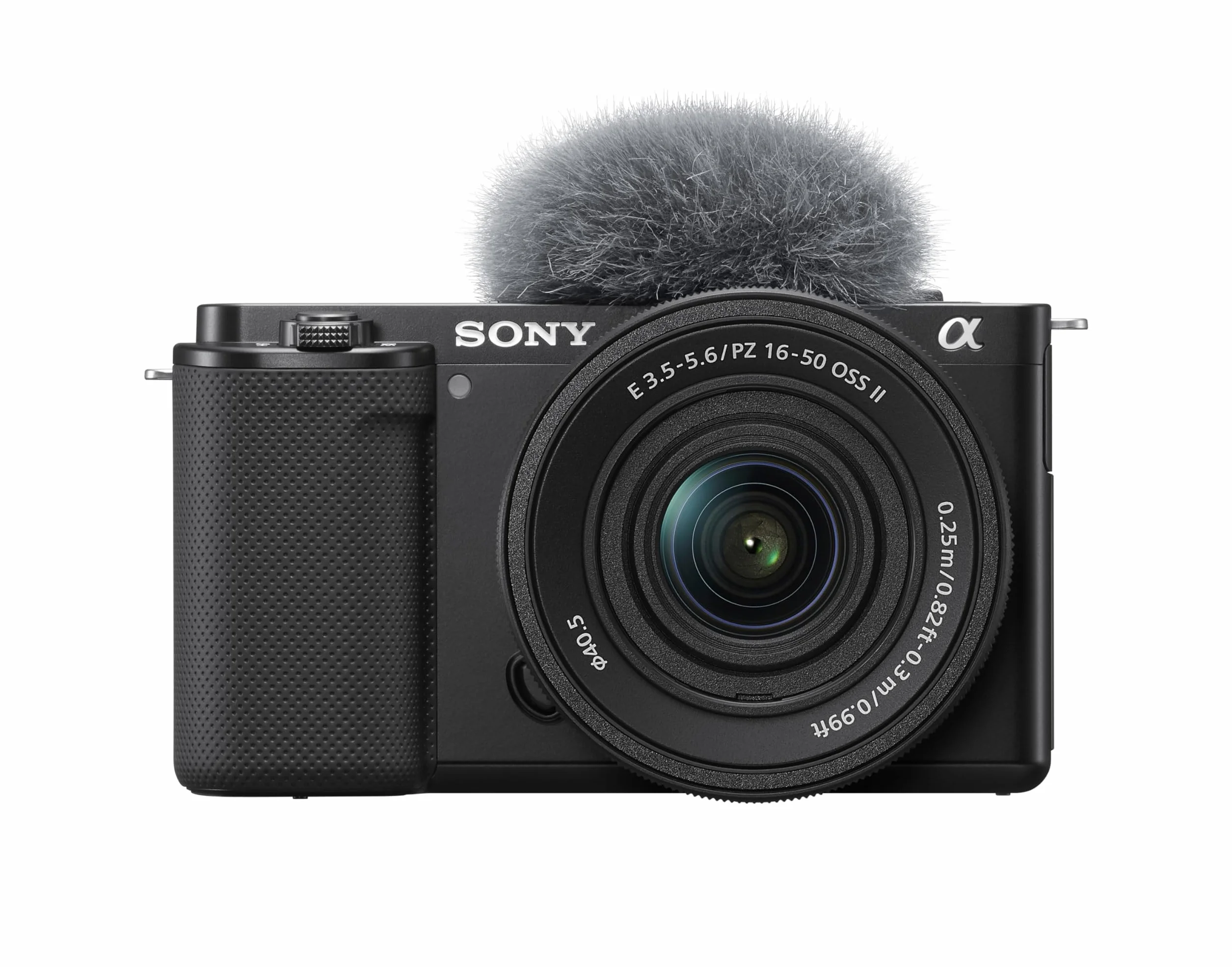 Sony ZV-E10K Systemkamera APS-C 16-50 mm f/3,5-5,6 II Power Zoom Kit-Objektiv dreh- und schwenkbarer Bildschirm Echtzeit-Augenautofokus