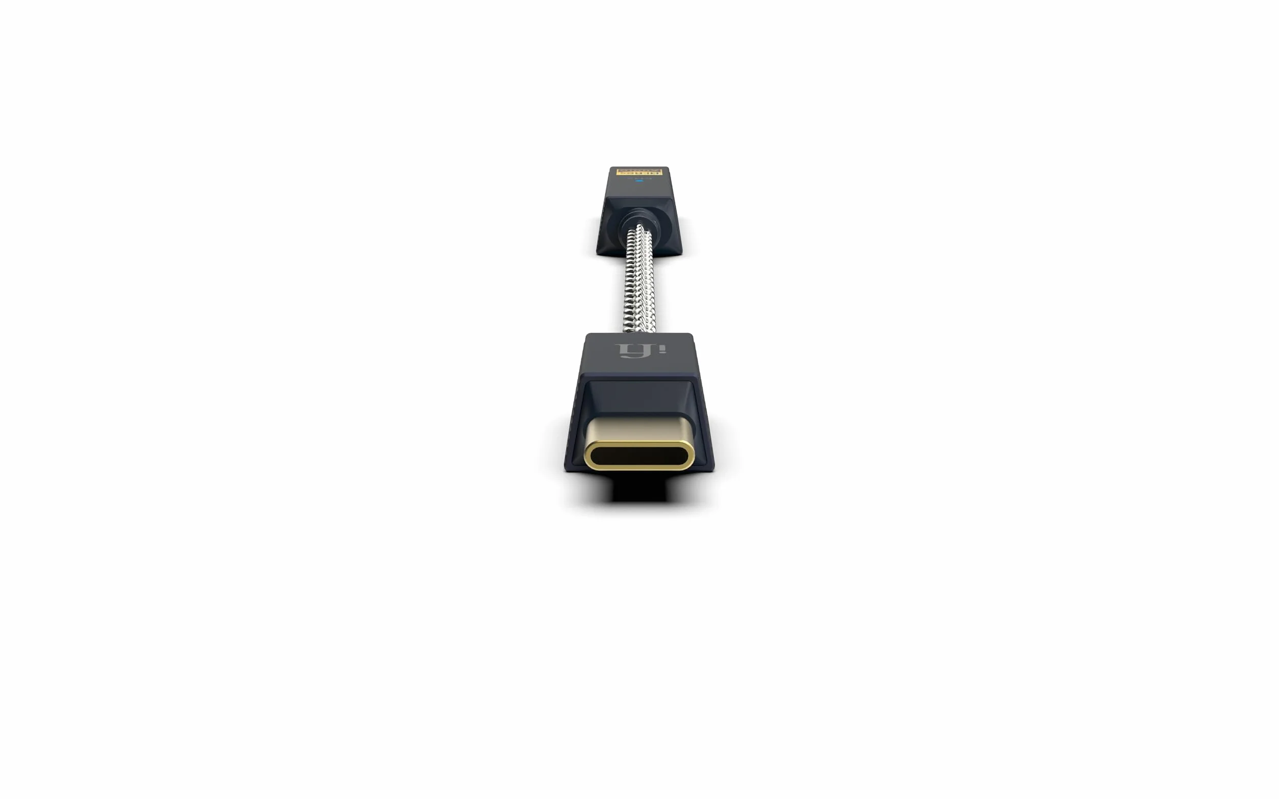 iFi Audio GO Link 2 Tragbarer DAC- und Kopfhörerverstärker USB-C zu 3,5 mm Adapter Hi-Res ESS DAC 32-Bit/384kHz PCM