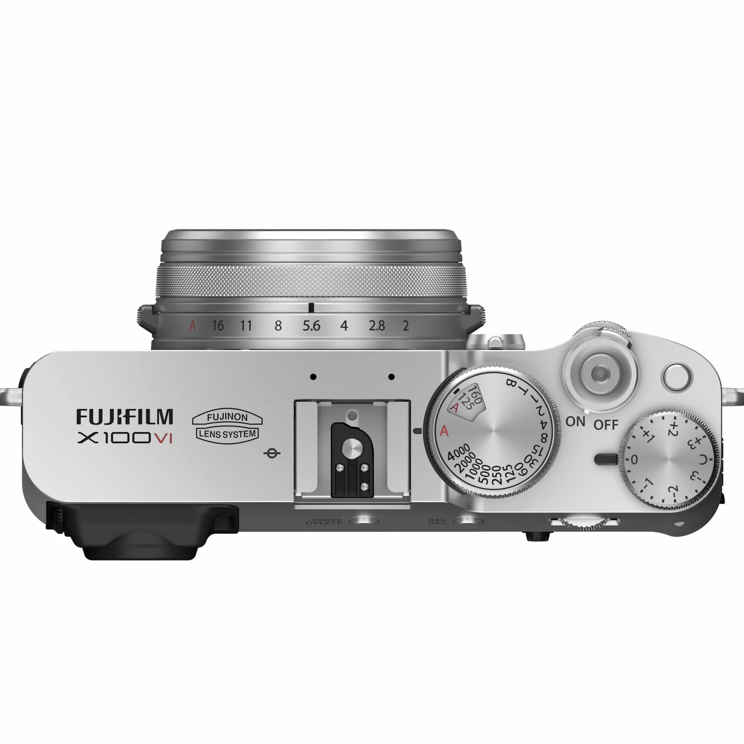 FUJIFILM X100VI Kompaktkamera mit 23mm F2 Festbrennweite | Premium APS-C-Kamera mit 40,2 MP, Hybrid-Sucher, 5-Achsen-IBIS, KI-Autofokus und 6.2K-Video – ideal für Reisen und Content Creation | Silber