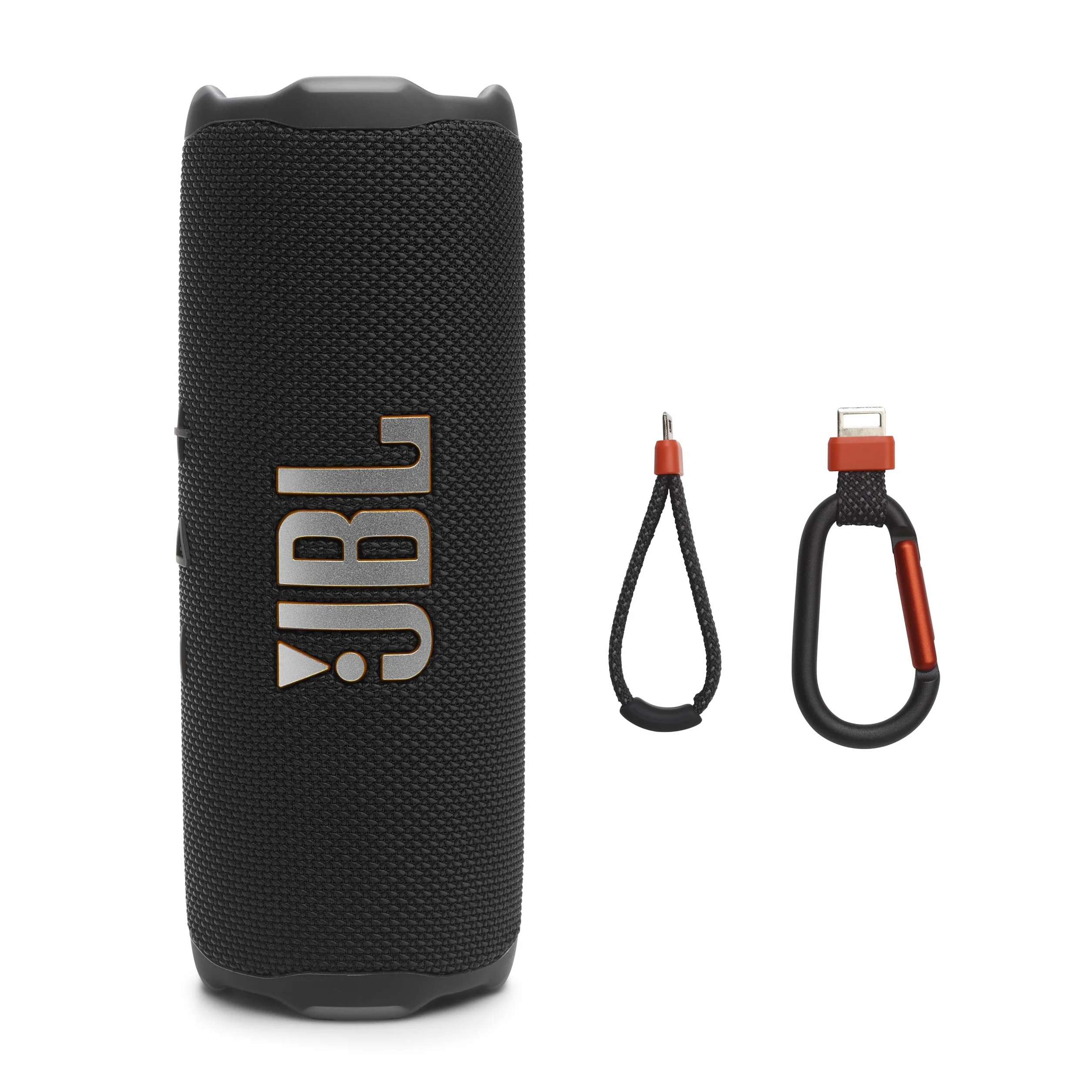 JBL Flip 7 - Tragbarer, wasserdichter und sturzsicherer Lautsprecher - Schwarz
