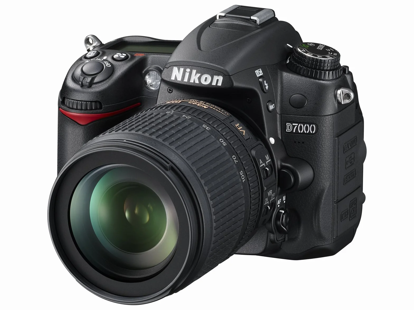 Nikon D7000 SLR-Digitalkamera 16 Megapixel 39 AF-Punkte LiveView Full-HD-Video Kit AF-S DX 18-105 VR