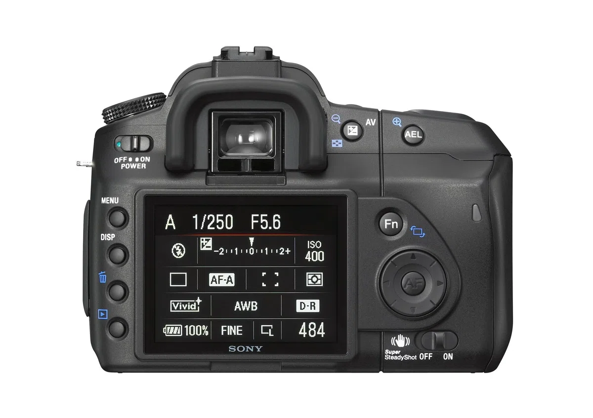 Sony DSLR-A200K SLR-Digitalkamera 10 Megapixel BIONZ Bildprozessor 18-70 mm Objektiv