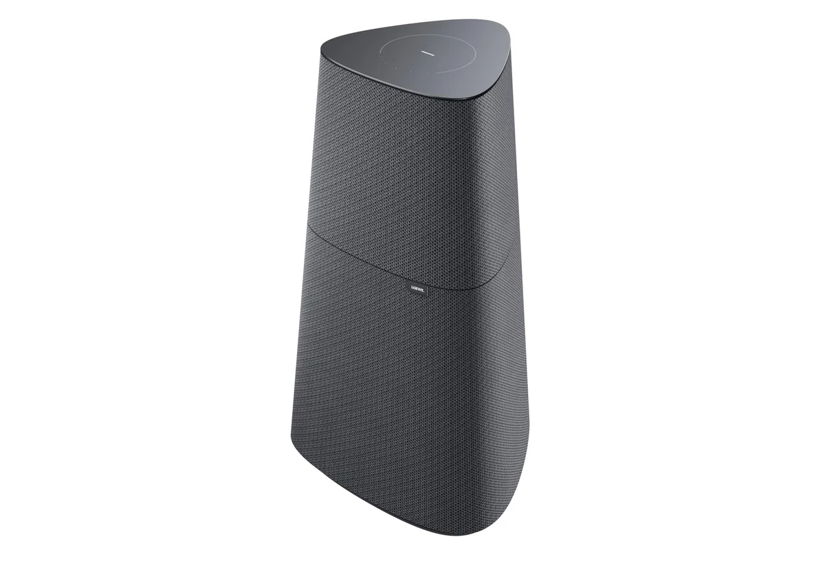 Loewe klang mr5, Basaltgrau, Multiroom Lautsprecher, AirPlay 2, Chromcast, DTS Play-Fi, 180 Watt Gesamtleistung, Kabelloser Lautsprecher