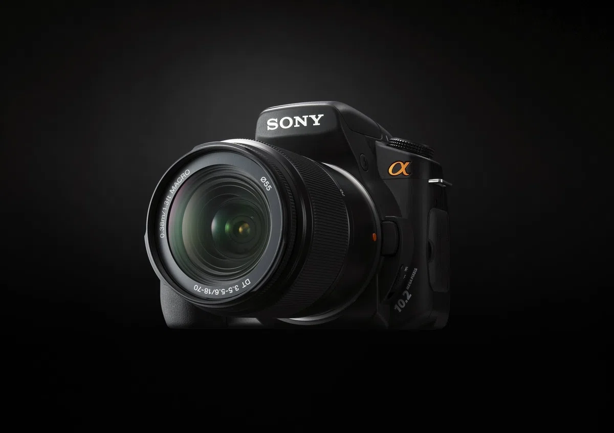 Sony DSLR-A200K SLR-Digitalkamera 10 Megapixel BIONZ Bildprozessor 18-70 mm Objektiv
