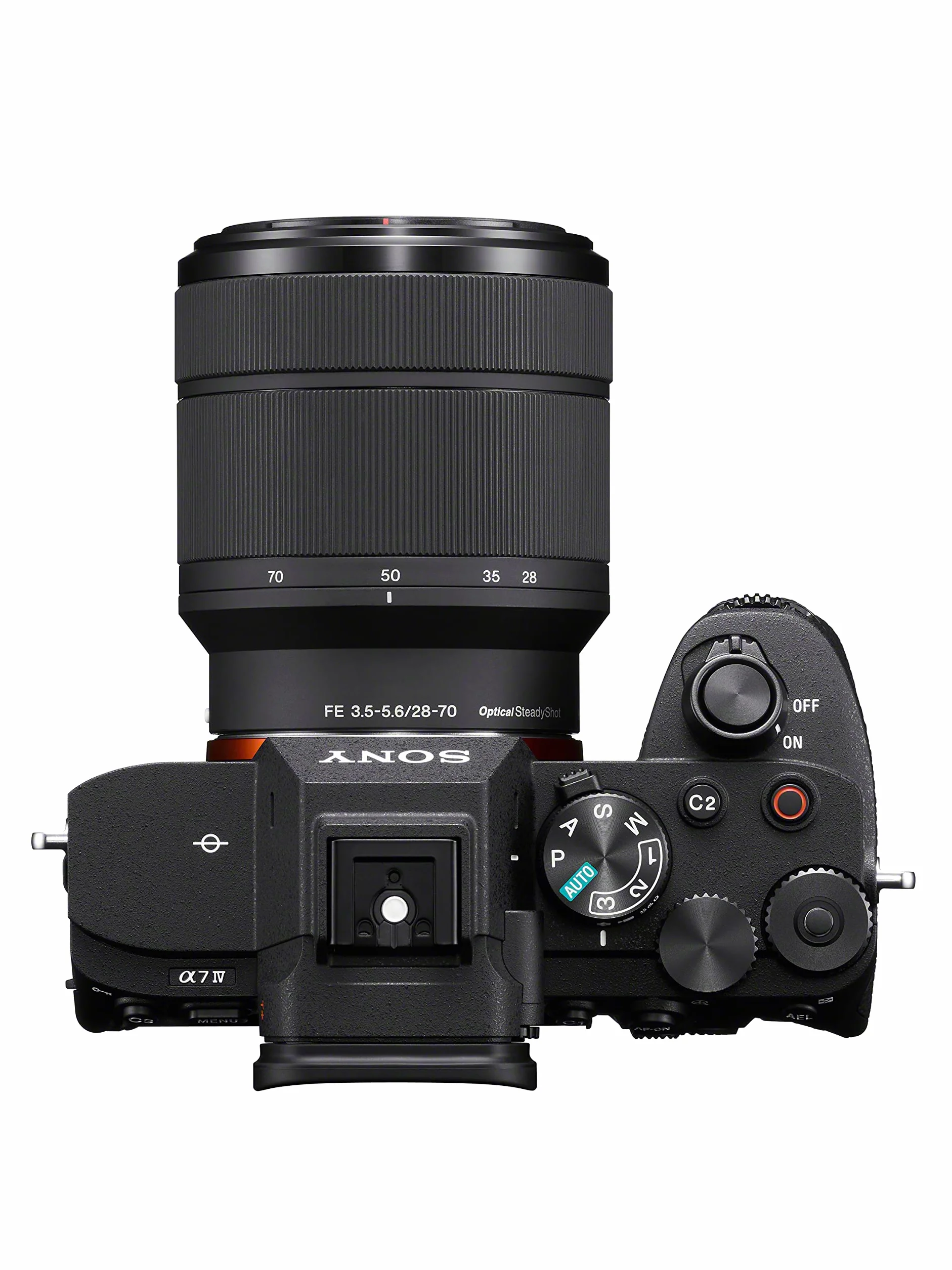 Sony Alpha 7 IV Vollformat Systemkamera mit 28-70 mm f/3.5-5.6 II – 33 MP, Echtzeit-Autofokus, 10 B/s, 4K 60p Video, Touchscreen, Profi-Features für Foto & Film