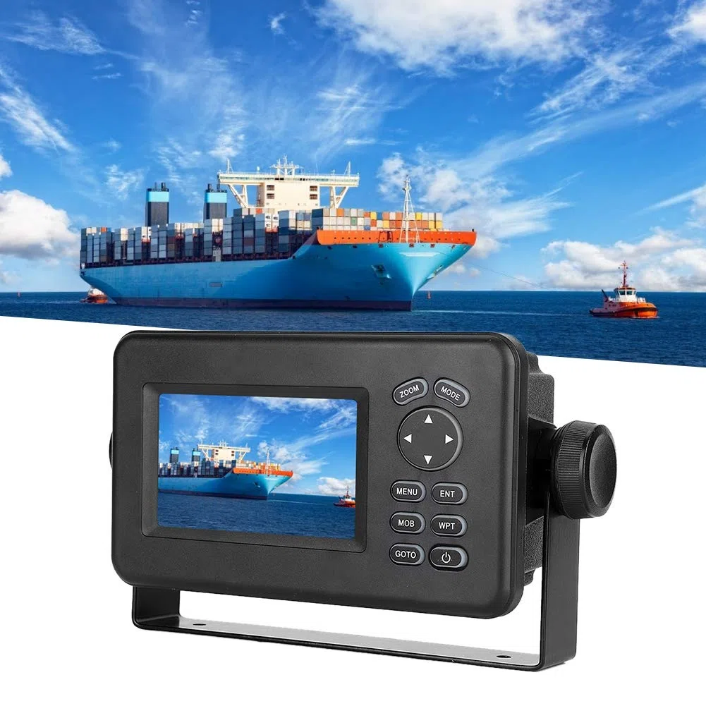 Cuifati -528A 4,3-Zoll-Farb-LCD-Marine-GPS-Navigator AlarmortungsgeräT Klasse B AIS-Transponder-Kombikits