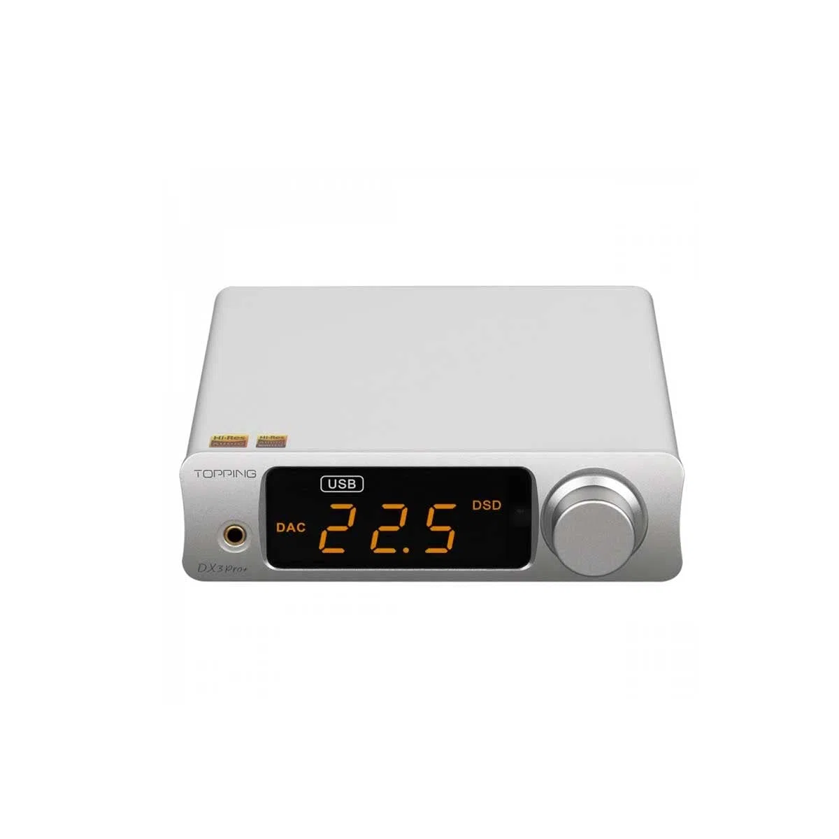 Topping DX3 Pro+ Bluetooth Kopfhörerverstärker Silber
