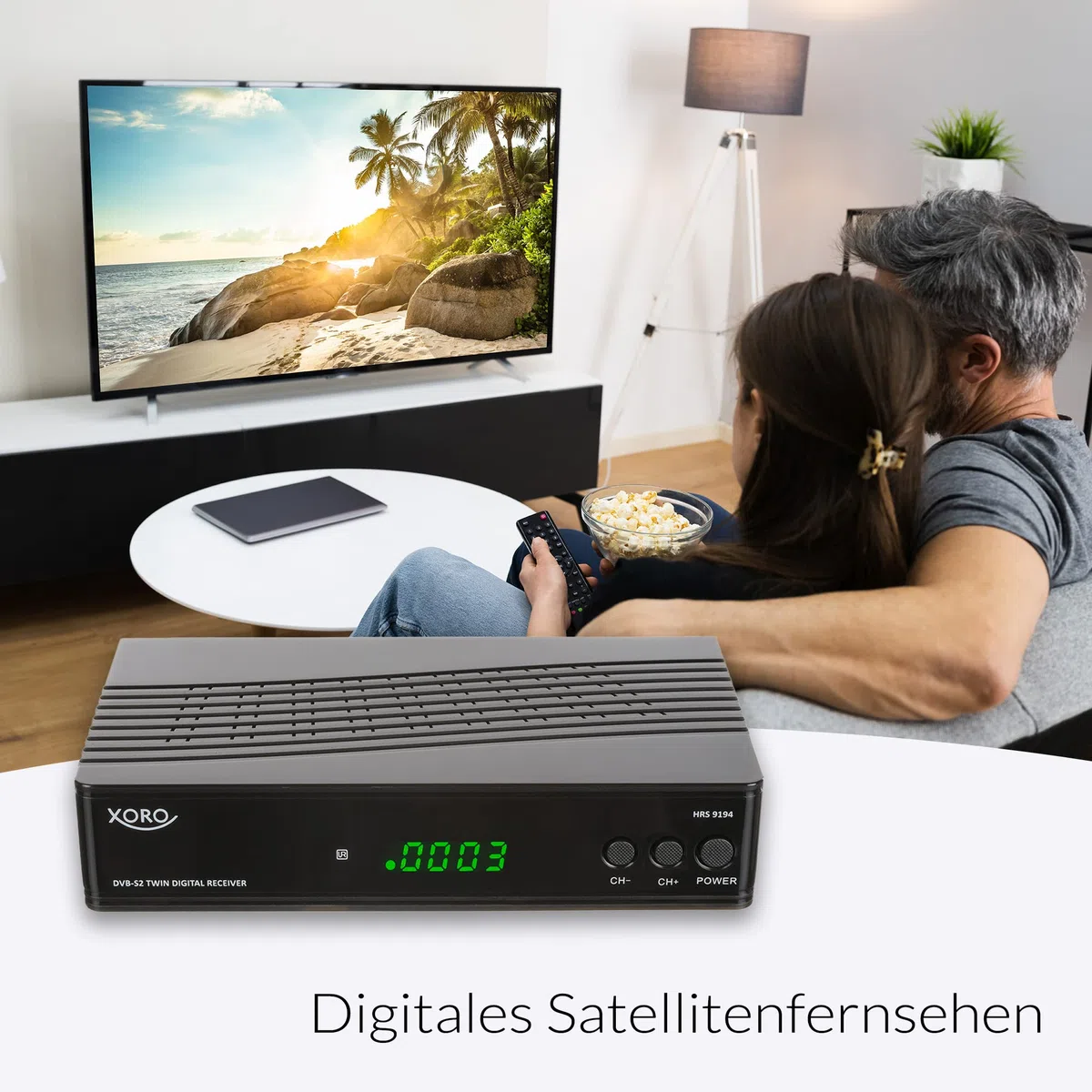 XORO HRS 9194 HD Satellitenreceiver DVB-S2 Twin-Tuner