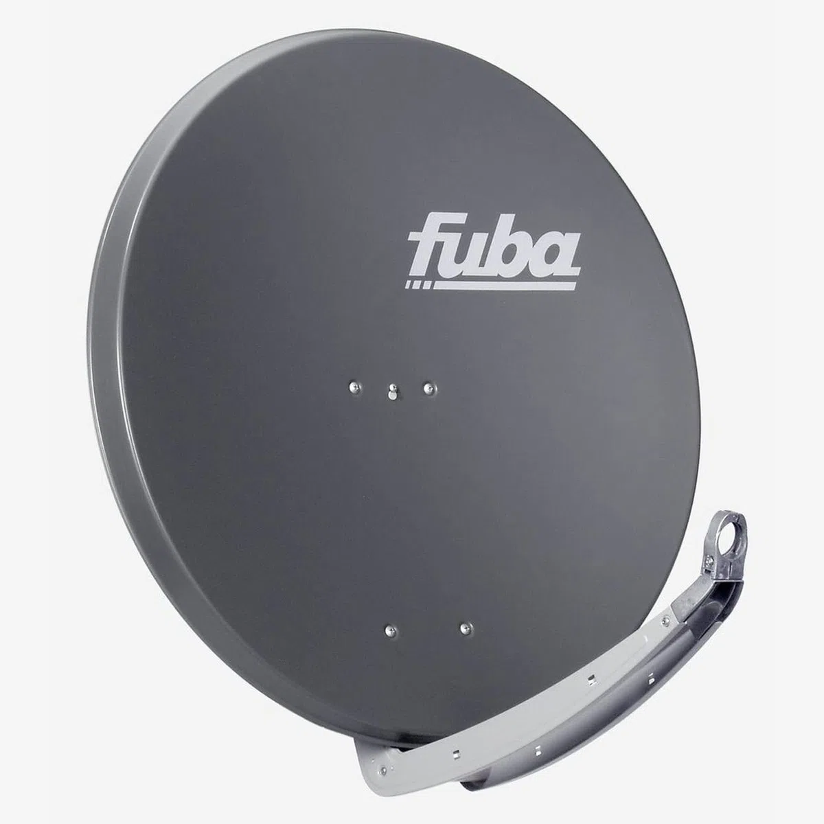 Fuba DAA 850 A Satanlage Set Aluminium Satellitenschüssel in Anthrazit HDTV 3D 4K Premium X Deluxe Octo LNB 1 Sat für 8 Teilnehmer
