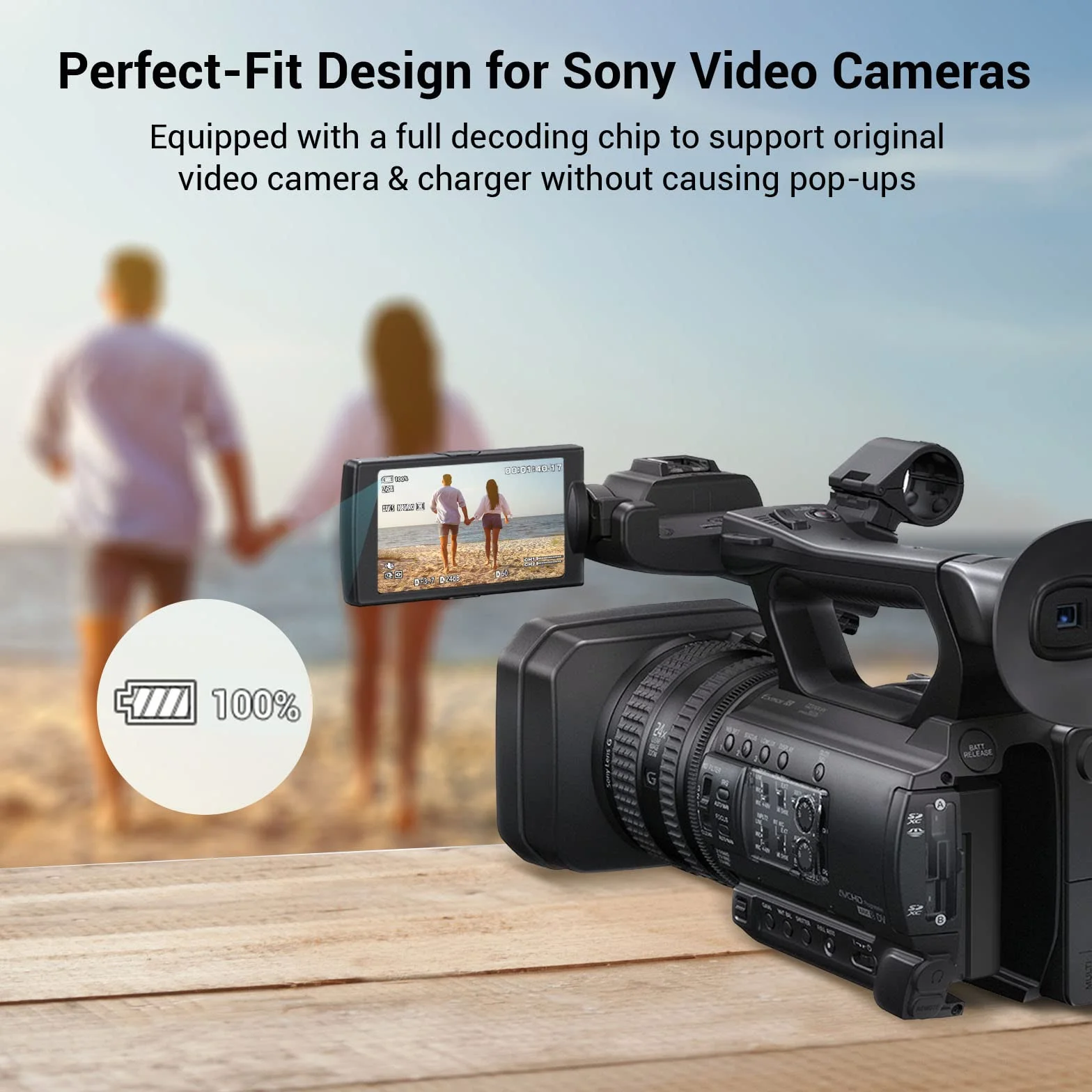 SMALLRIG Ladegerät Battery Ersatzbatterien (2 Stück) 7800mAh Akkus für NP-F970 & Schnellladegerät USB Dual Charger für Sony NP-F970 NP-F960 NP-F950 NP-F930 NP-F550 NP-F570 NP-F750, Camcorder - 3823