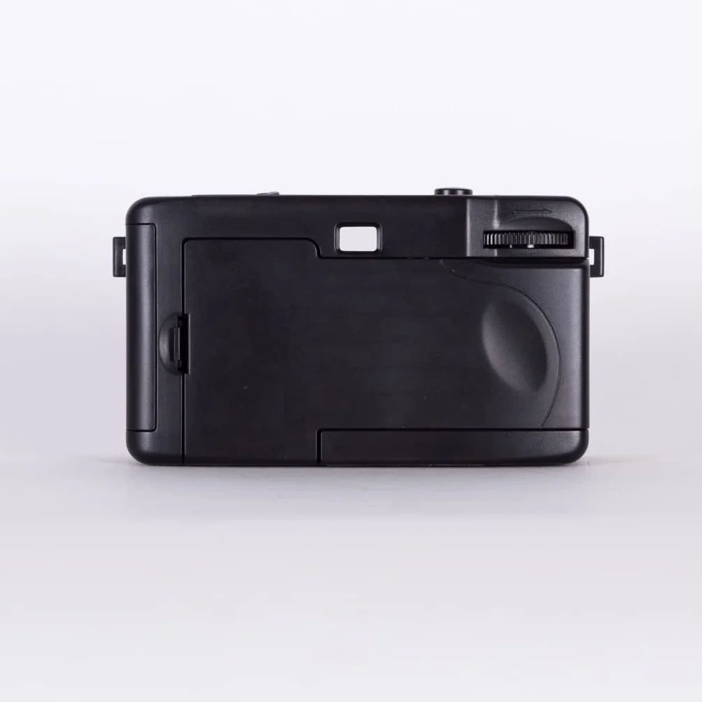 Kodak i60 Wiederverwendbare 35-mm-Filmkamera – Retro-Stil, fokussierfrei, integrierter Blitz, Drücken und Pop-Up-Blitz (gelb)