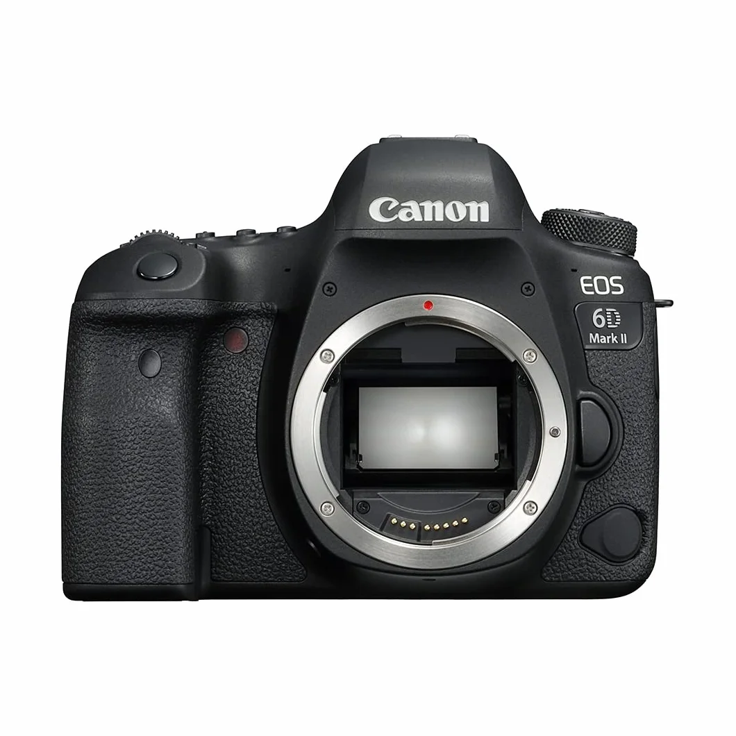 Canon EOS 6D Mark II DSLR Digitalkamera Gehäuse Body 26,2 MP 7,7cm 3 Zoll Display DIGIC 7 WLAN NFC Bluetooth GPS schwarz