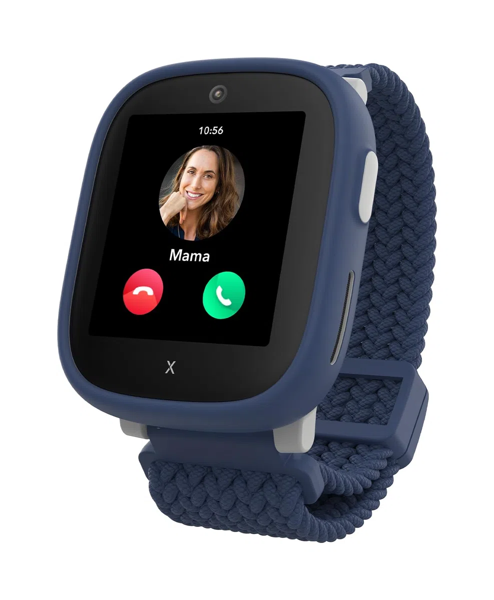 XPLORA X6 Play - wasserdichte Telefon Uhr für Kinder - 4G, Anrufe, Nachrichten, Schulmodus, SOS-Funktion, GPS, Kamera, Schrittzähler - 2 Jahre Garantie (BLAU)