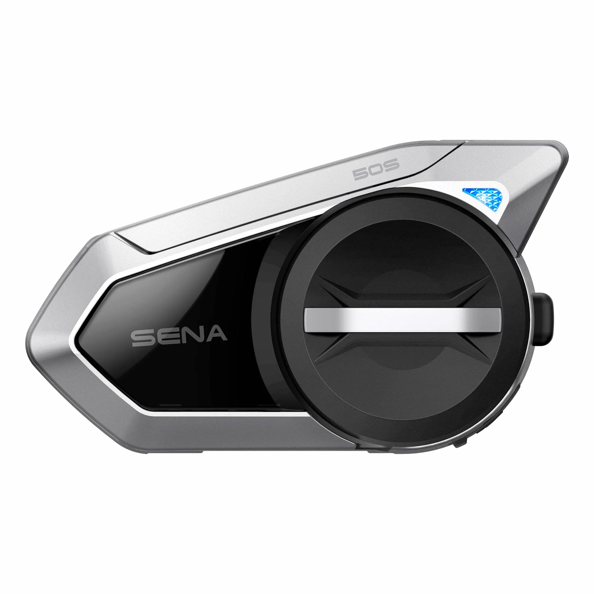 Sena 50S Motorrad Bluetooth Headset mit Drehrad und Sound by Harman Kardon, integriertem Mesh Intercom System und Premium Mikrofon & Lautsprechern
