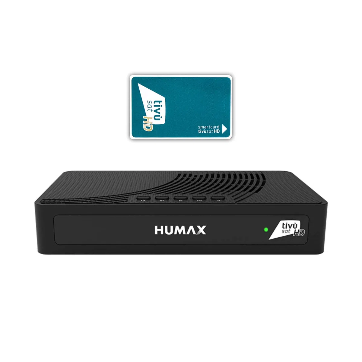 Humax Tivumax LT HD-3800S2 Full HD DVB-S2 Sat Receiver mit Tivusat HD Karte
