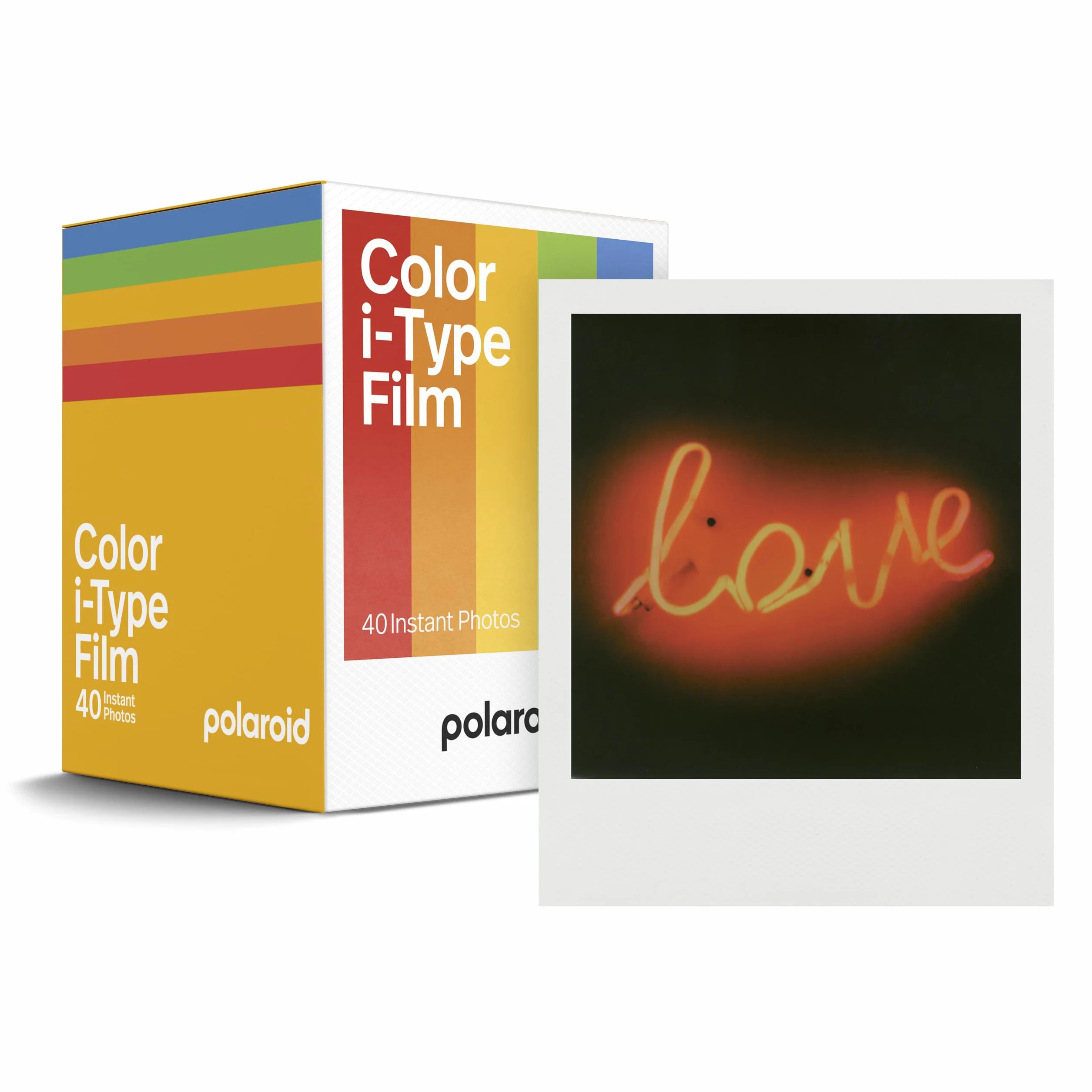 Polaroid Color Film i-Type 40 Filmpaket