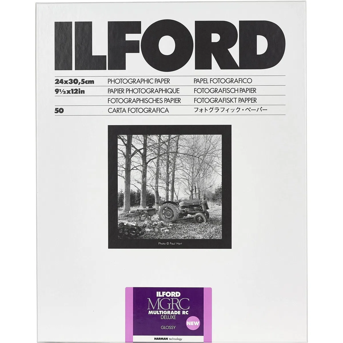 Ilford 1x 50 MG RC DL 1M 24x30, HAR1180002