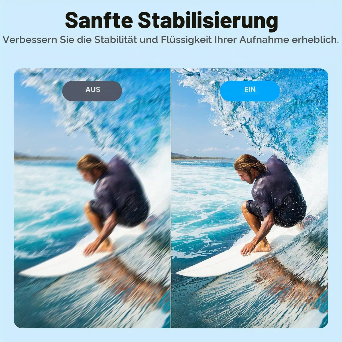 AKASO Action Cam 4K30FPS Unterwasserkamera WiFi 40M EIS Anti-Shake Action Kamera 4X Zoom mit Touchscreen, Fernbedienung, Sportkamera Wasserdicht Gehäuse,Helmzubehör-Kit V50X