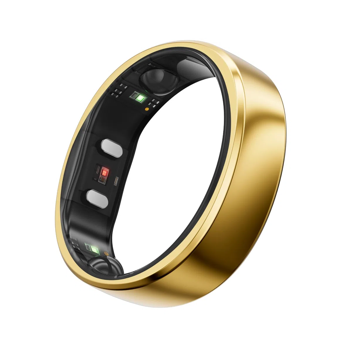 RingConn Gen 2 Smart Ring, weltweit erstes Schlafapnoe-Monitoring, Keine App-Abonnement, 12 Tage Akkulaufzeit, Stress-/Herzfrequenz-/Frauen-Gesundheits-Tracker, kompatibel mit Android und iOS