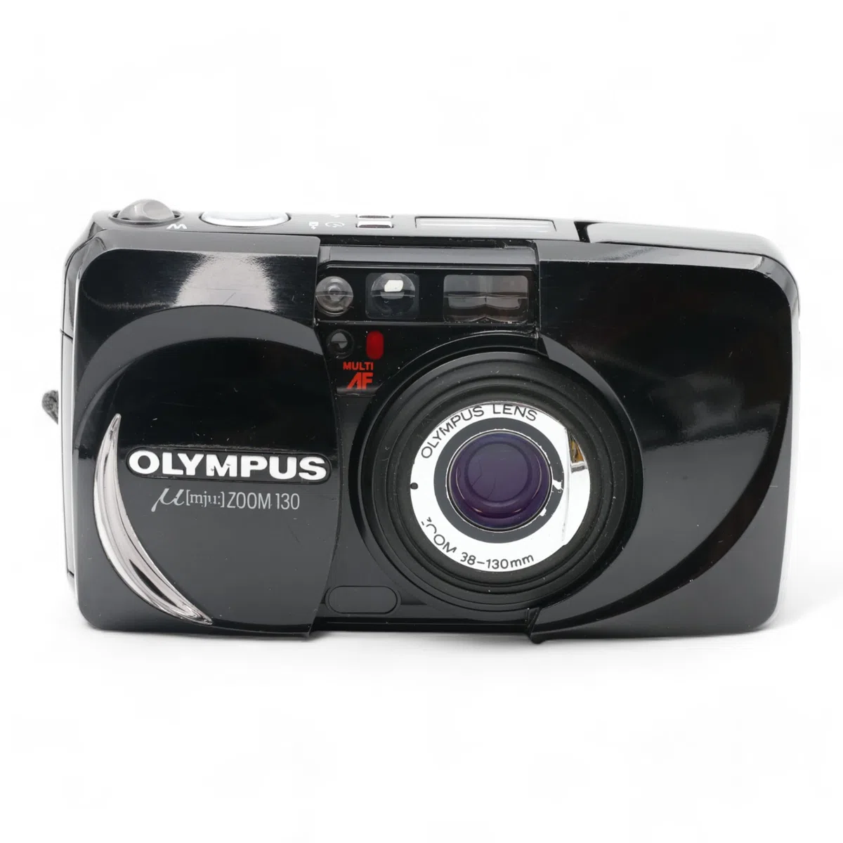 Olympus µ[mju:]-II Zoom 80 Kleinbildkamera schwarz