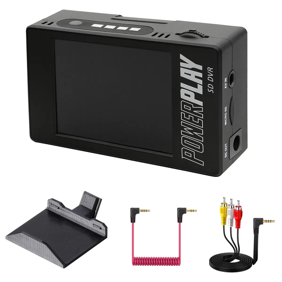PowerPlay DVR-Videorecorder 60 fps Videoaufnahme analoger AV/RCA zu Digital-Konverter