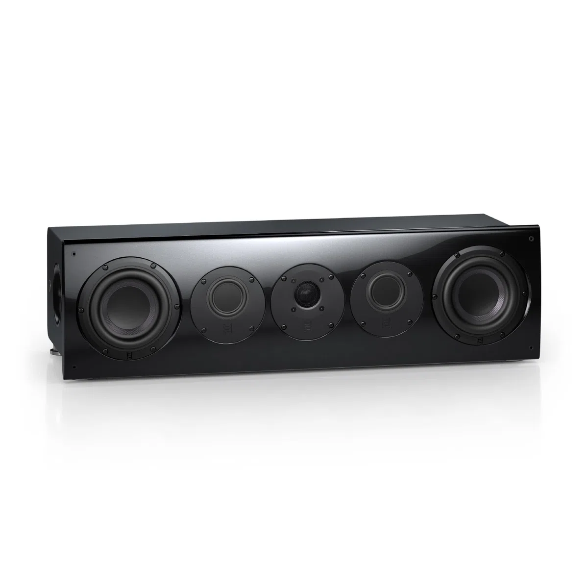 Nubert nuVero 70 | Schwarzer Centerlautsprecher | 1 Stück Kompaktlautsprecher | Lautsprecher für Heimkino & Musikgenuss | Stimmen auf höchstem Niveau | Passive Centerbox 3 Wege Technik Made in Germany