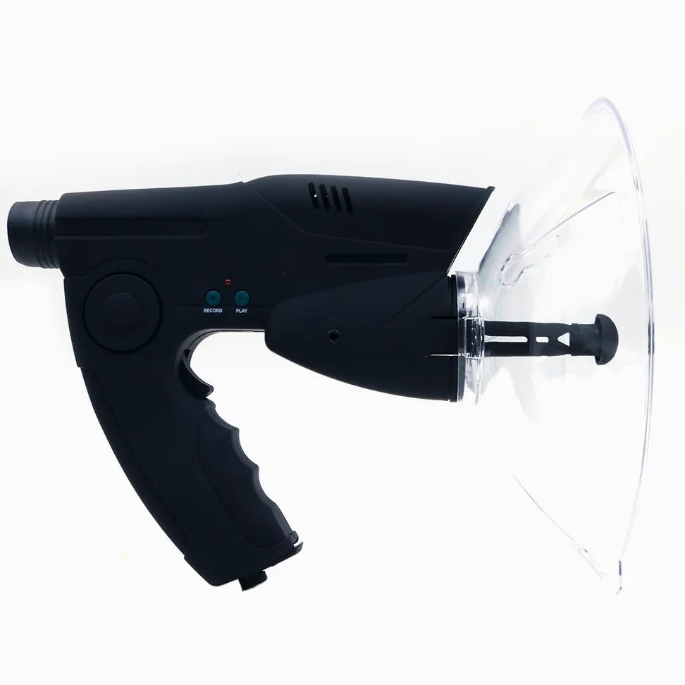Parabolmikrofon Bionisches Ohr Elektronisches Vogelhöraufzeichnungsgerät 8X21 Zoom HD Outdoor Birdwatching Teleskop Monokularer Beobachtungsabstand 8m-1200m