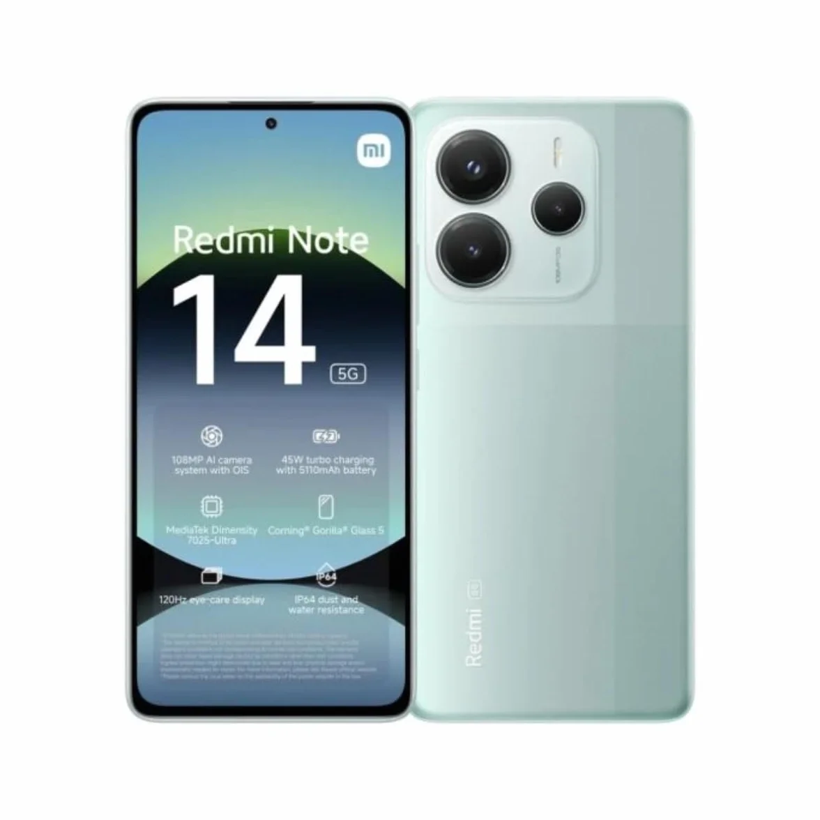Xiaomi Redmi Note 14 5G 256GB Coral Green