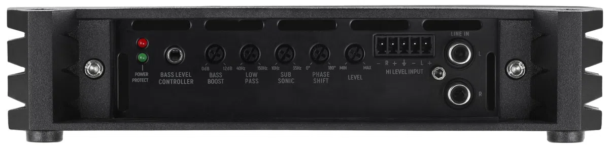 HiFonics MERCURY 1v2 - Class D Digital Mono Compact Verstärker mit 750W RMS