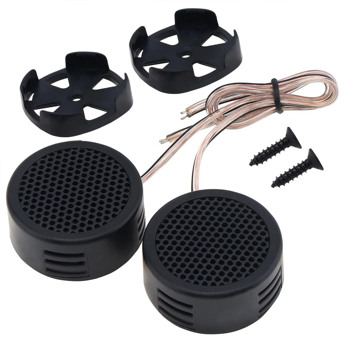 Auto-Hochtöner, 2 Stück, 500 W, hocheffizienter Mini-Hochtöner, Lautsprecher für Auto-Audio-System