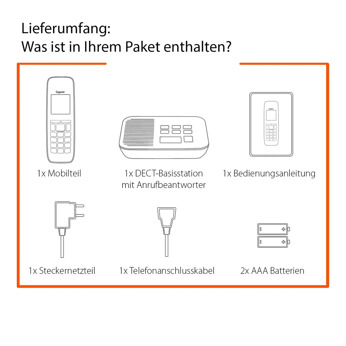 Gigaset CL660A Schnurloses Dect-Telefon mit Anrufbeantworter und großem TFT-Farbdisplay, Metall Anthrazit, Box 200 [Deutsche Version]