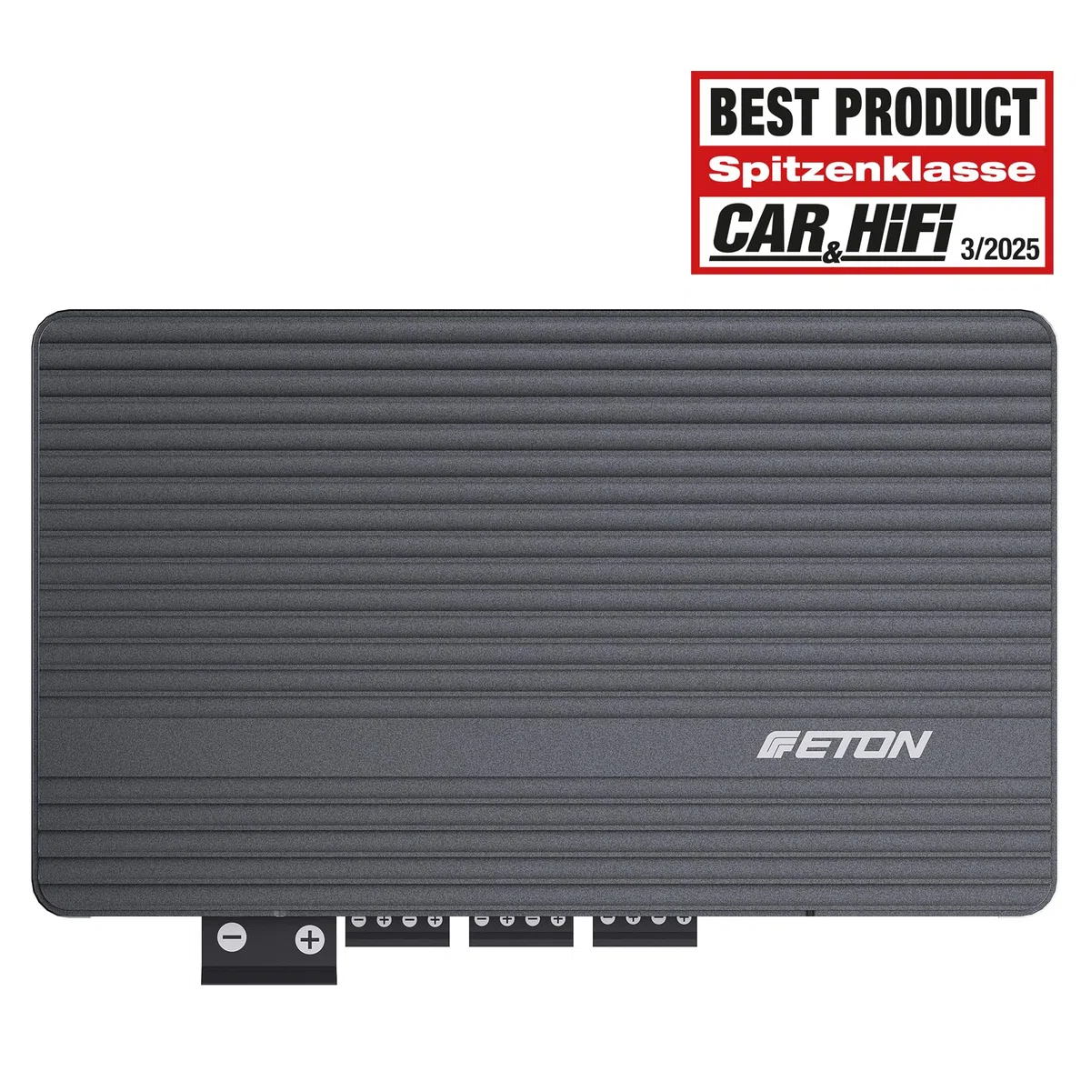 ETON MA 6 – kompakter 6 Kanal Verstärker, leistungsstarke digitale Mini Endstufe für Autos und Reisemobile, Class D Amp mit 6 x 120 W