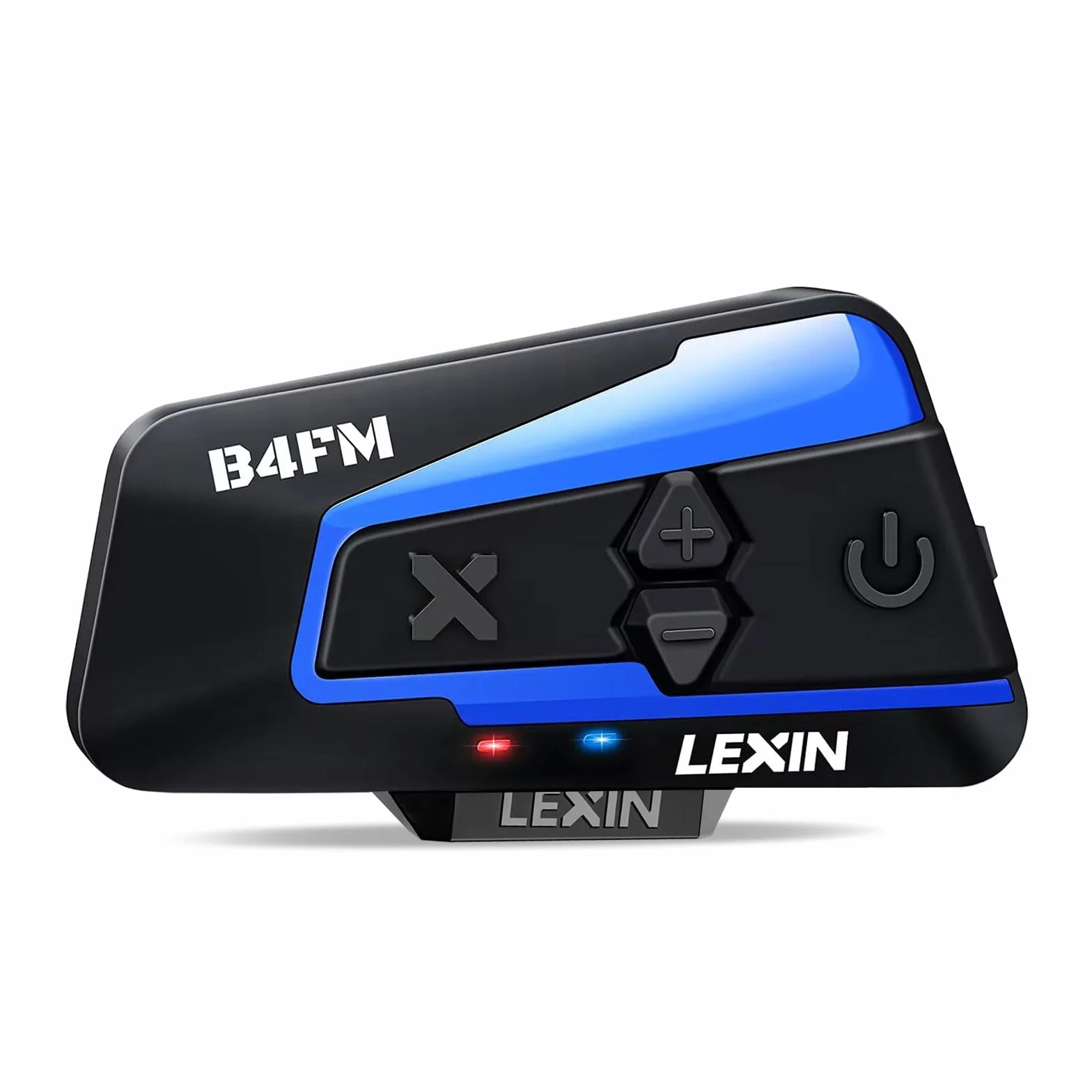 LEXIN B4FM Motorrad Intercom, Helm Headset für bis zu 10 Motorräder mit 2000m Reichweite, DSP und CVC Geräuschunterdrückung Motorradhelm Kommunikationssystem mit Musikteilen Funktion