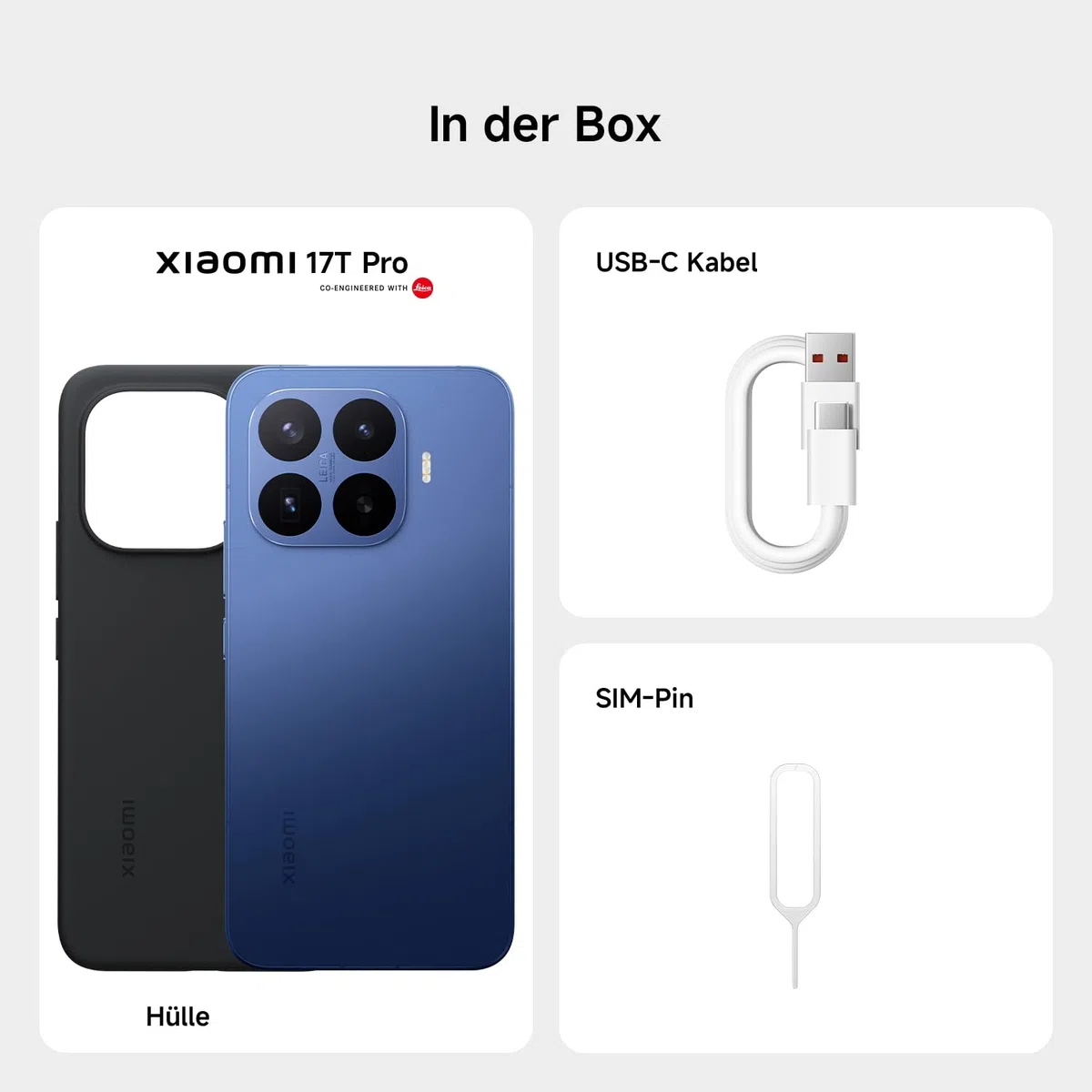 Xiaomi 17T Pro Smartphone 12GB+512GB- Handy mit Android, 6,83 Zoll 144Hz Eye-Care Display, 7000mAh Silizium-Kohlenstoff-Akku, Leica 5x Telekamera, 100W HyperCharge, Schwarz, 3 Jahre Herstellergarantie