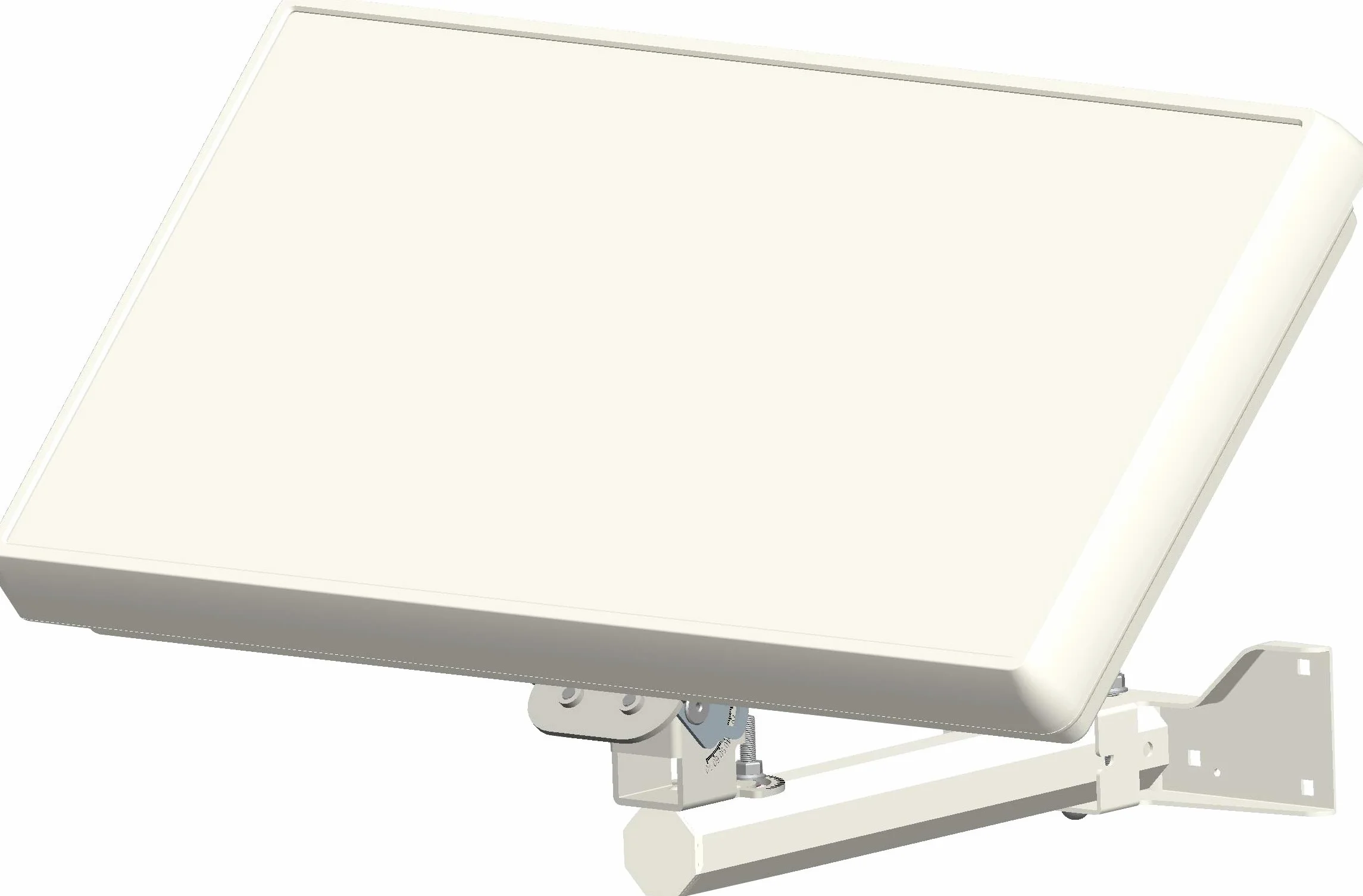 Selfsat H30D1+ 1 TV Teilnehmer SAT Flachantenne Flat + Fensterdurchführung + Kabel Full HD 4K
